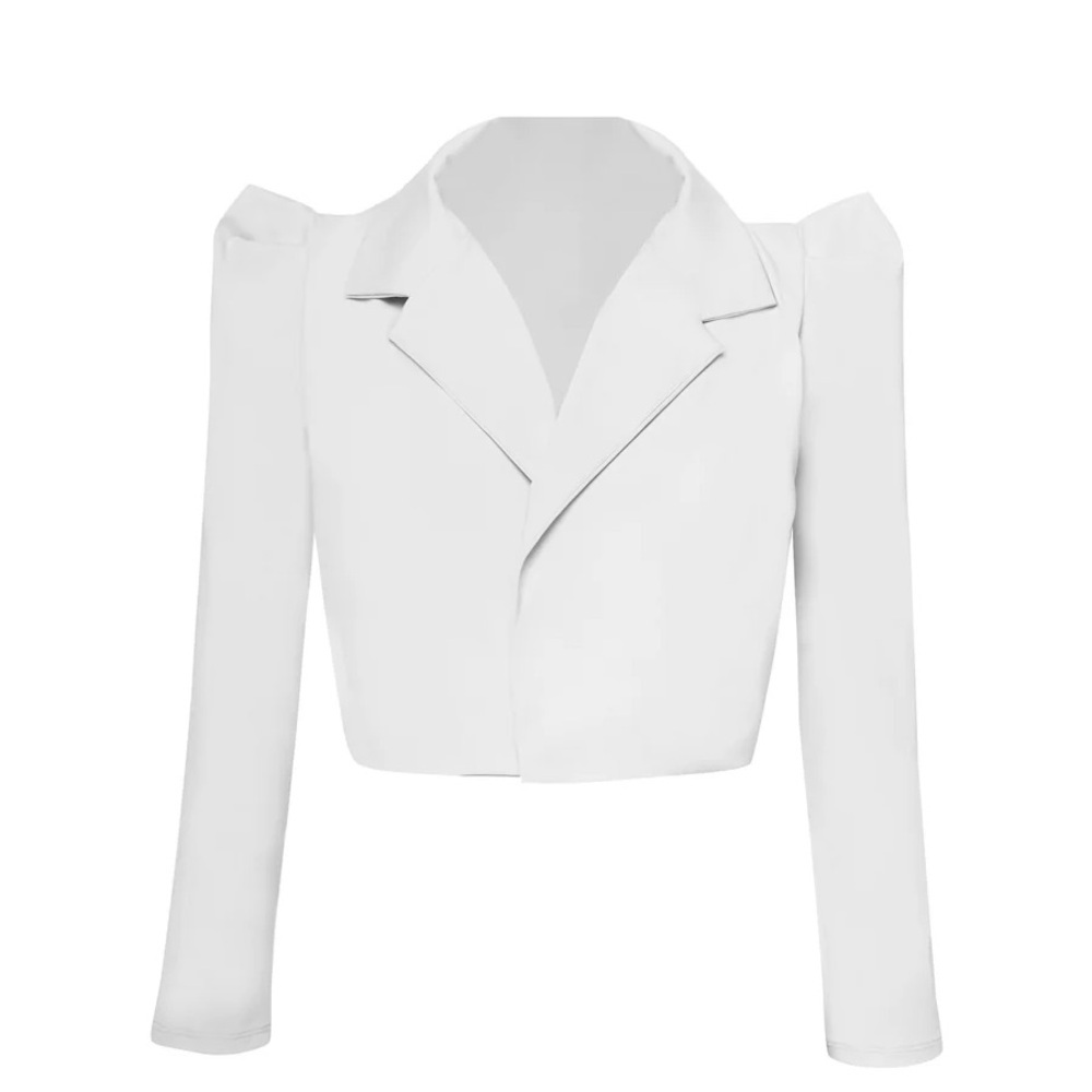Port de bras Shay Crop Blazer Chantilly